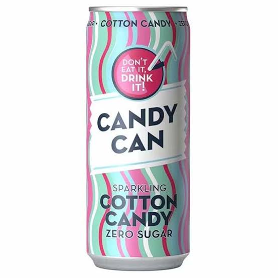 CANDY CAN SPARKLING COTTON CANDY DRINK 330ml