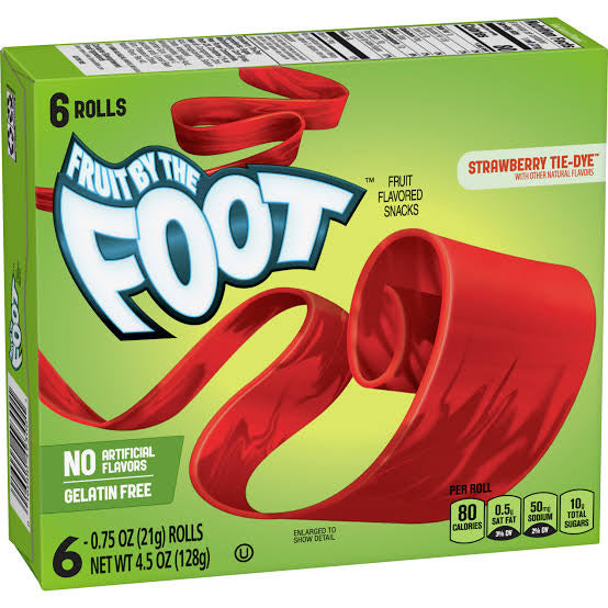FRUIT BY THE FOOT x6