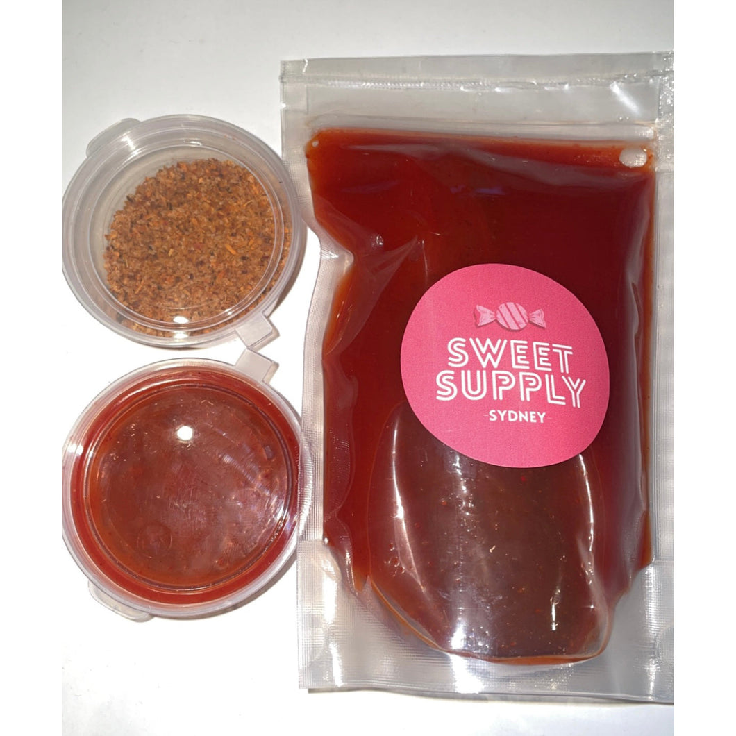 TIAS TRADITIONAL CHAMOY PICKLE - includes free chamoy and tajin