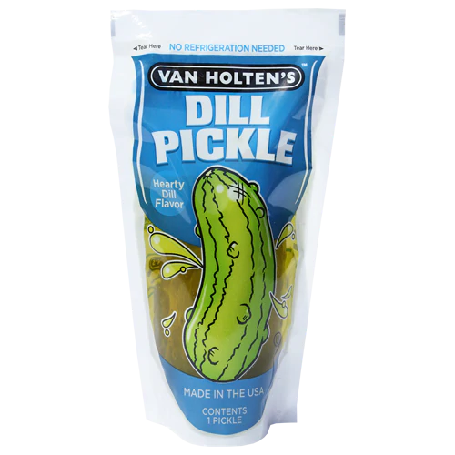 PICKLE IN A POUCH - DILL PICKLE